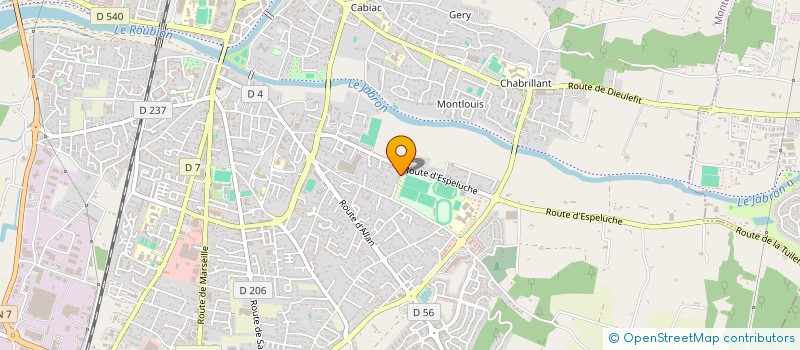 localisation de l'entreprise MADAME MARINE CUTAJAR  MONTELIMAR