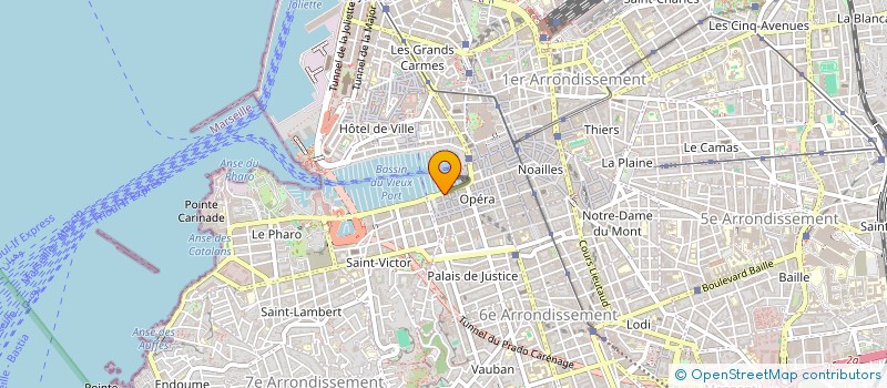 localisation de l'entreprise MADAME MARINE DA CUNHA  MARSEILLE