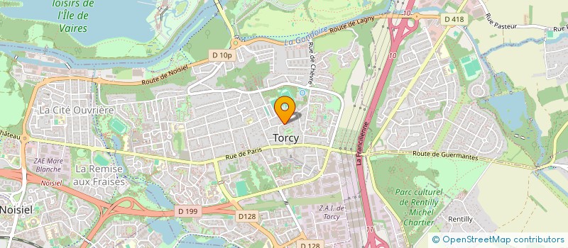 localisation de l'entreprise MADAME MARINE DA SILVA FORTES  TORCY