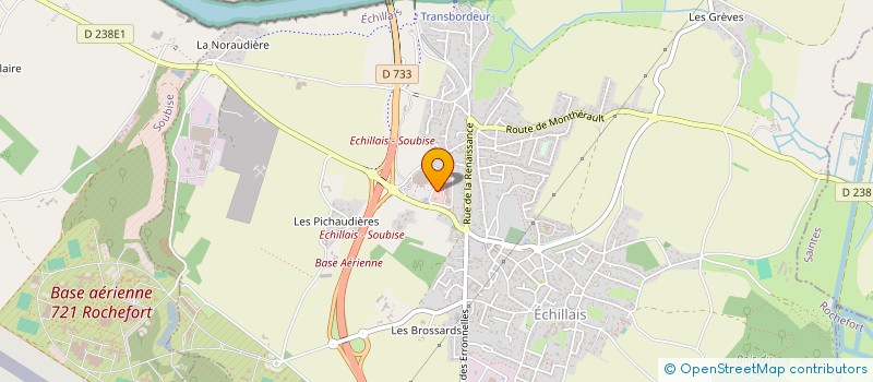 localisation de l'entreprise MADAME MARINE DA SILVA-GUTZWILLER  ECHILLAIS