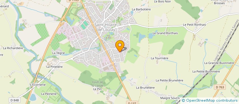 localisation de l'entreprise MADAME MARINE DANAIS à MONTAIGU-VENDEE