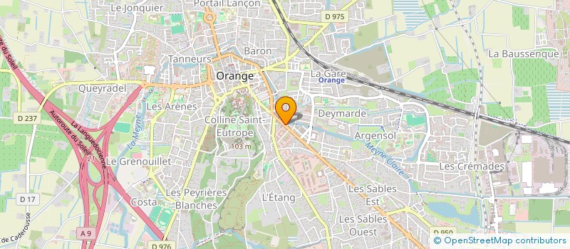 localisation de l'entreprise MADAME MARINE DANDONNEAU  ORANGE