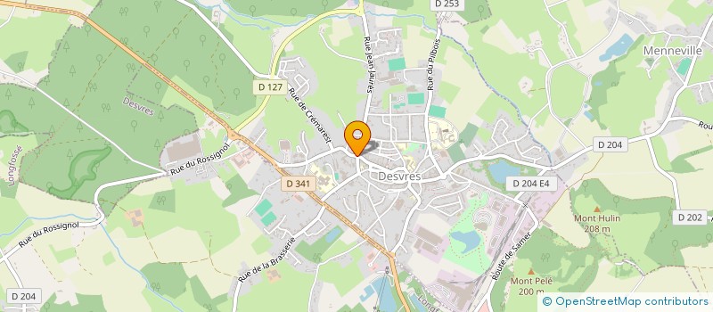 localisation de l'entreprise MADAME MARINE DANDRE  DESVRES