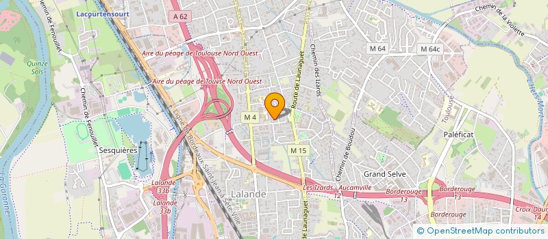 localisation de l'entreprise MADAME MARINE DAVEZAT  TOULOUSE