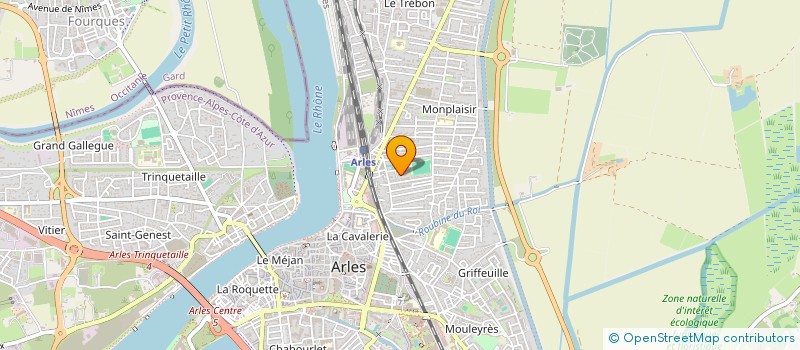 localisation de l'entreprise MADAME MARINE DE BASTIANI  ARLES