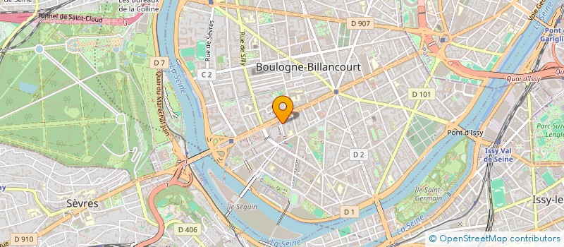 localisation de l'entreprise MADAME MARINE DE CHEFDEBIEN ZAGARRIGA à BOULOGNE-BILLANCOURT