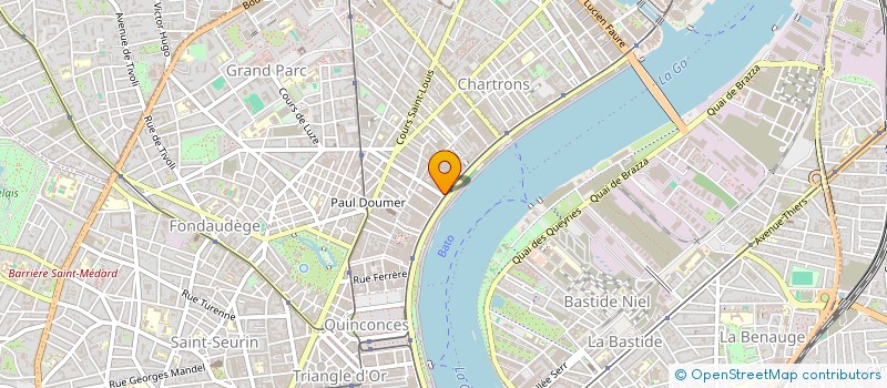 localisation de l'entreprise MADAME MARINE DE LESTAPIS  BORDEAUX