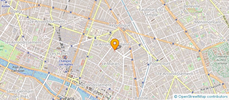 localisation de l'entreprise MADAME MARINE DE MOLINER  PARIS