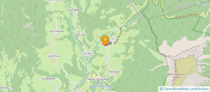 localisation de l'entreprise MADAME MARINE DE MORAES CERQUEIRA LIMA  ENTREMONT-LE-VIEUX