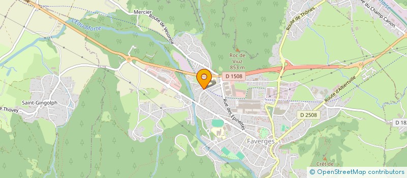 localisation de l'entreprise MADAME MARINE DE SOUSA  DOUSSARD