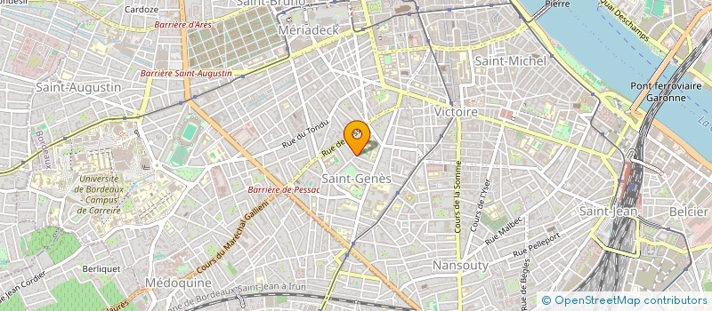 localisation de l'entreprise MADAME MARINE DEBECQUE  BORDEAUX