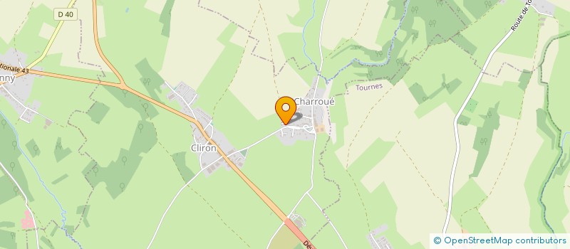 localisation de l'entreprise MADAME MARINE DECHERY  ROUVROY-SUR-AUDRY