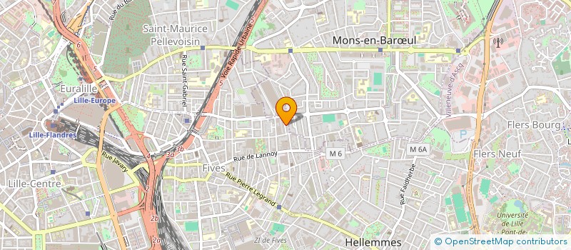 localisation de l'entreprise MADAME MARINE DEDRYVER à LILLE