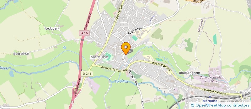 localisation de l'entreprise MADAME MARINE DEGRAVE  BRESSUIRE