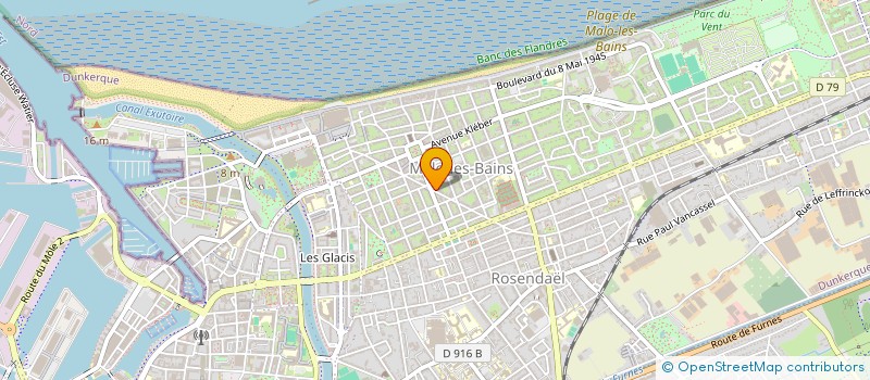 localisation de l'entreprise MADAME MARINE DEGRAVE à DUNKERQUE