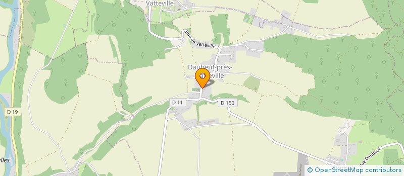 localisation de l'entreprise MADAME MARINE DELARUE  DAUBEUF-PRES-VATTEVILLE