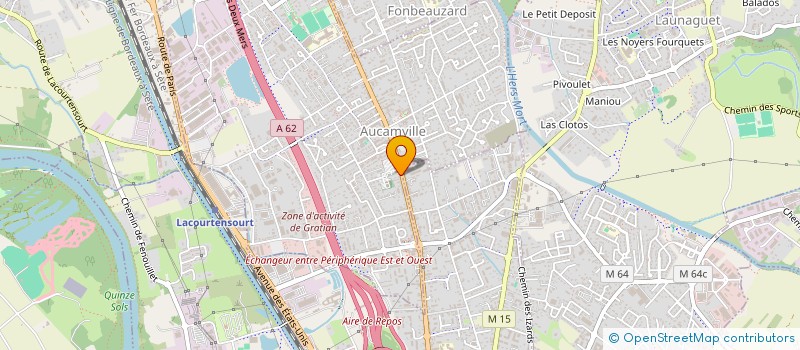 localisation de l'entreprise MADAME MARINE DELDICQUE  FENOUILLET