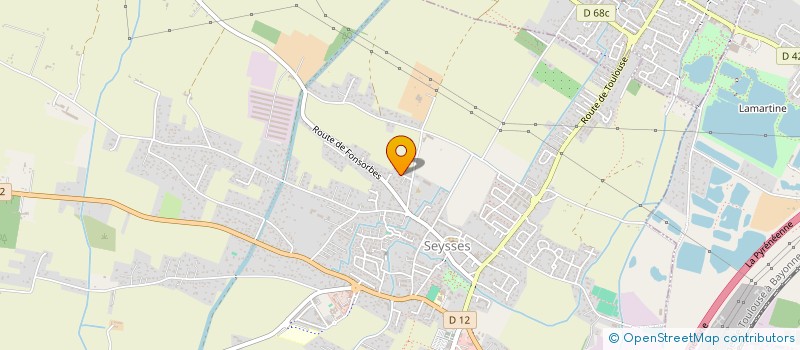 localisation de l'entreprise MADAME MARINE DELECLUSE  SEYSSES