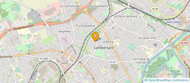 localisation de l'entreprise MADAME MARINE DELEPIERRE à LAMBERSART
