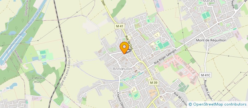 localisation de l'entreprise MADAME MARINE DELESALLE  MEURCHIN