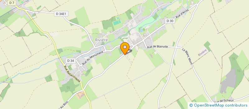 localisation de l'entreprise MADAME MARINE DELPLACE  RIVIERE