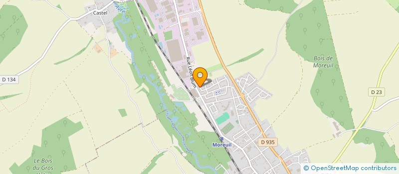 localisation de l'entreprise MADAME MARINE DEPARIS  MOREUIL