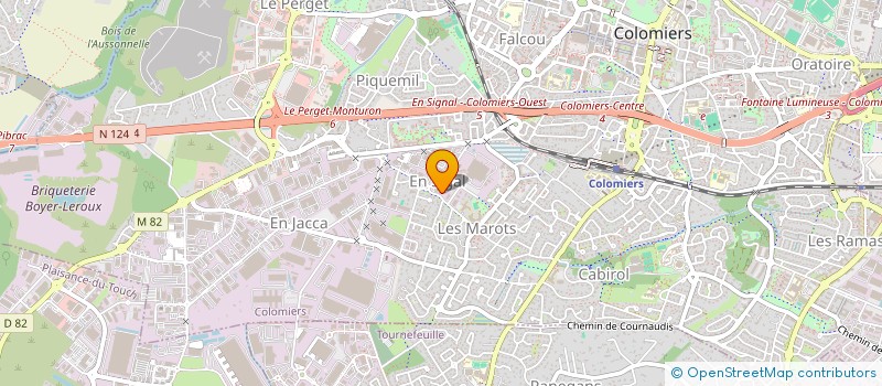 localisation de l'entreprise MADAME MARINE DESBORDES à COLOMIERS