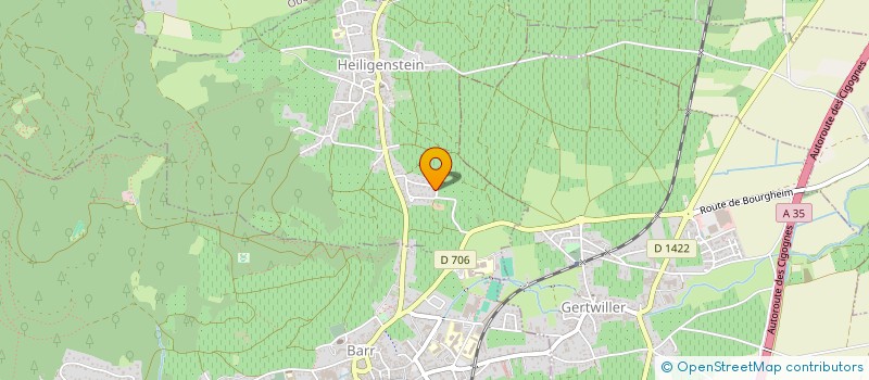 localisation de l'entreprise MADAME MARINE DESMAZIERES  HEILIGENSTEIN