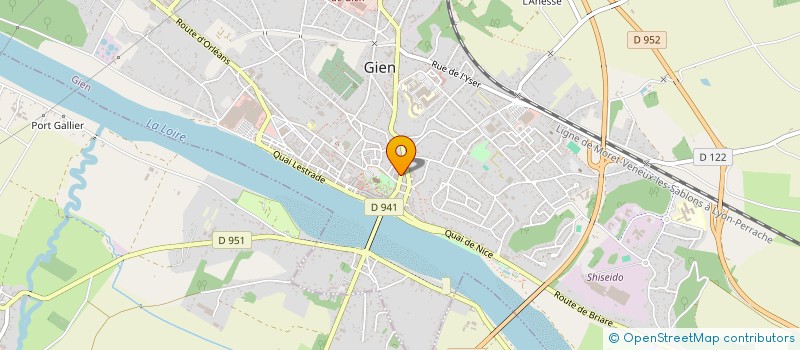 localisation de l'entreprise MADAME MARINE DESSAPTLAROSE à GIEN