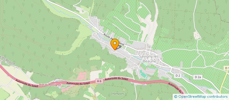 localisation de l'entreprise MADAME MARINE DESWARTE  SAVIGNY-LES-BEAUNE