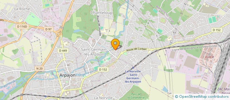 localisation de l'entreprise MADAME MARINE DI COCCO à SAINT-GERMAIN-LES-ARPAJON