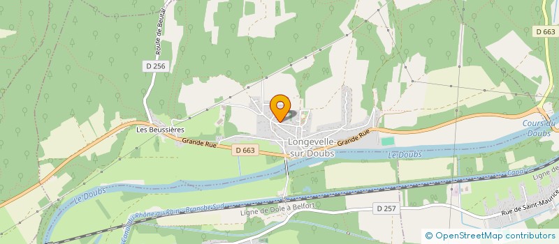 localisation de l'entreprise MADAME MARINE DIERSTEIN  LONGEVELLE-SUR-DOUBS