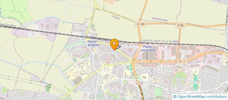 localisation de l'entreprise MADAME MARINE DIOT  PLAISIR