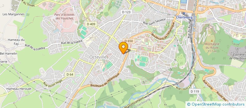 localisation de l'entreprise MADAME MARINE DOGUET  CHERBOURG-EN-COTENTIN