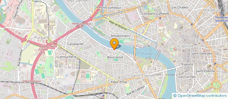 localisation de l'entreprise MADAME MARINE DOLAIN à TOULOUSE