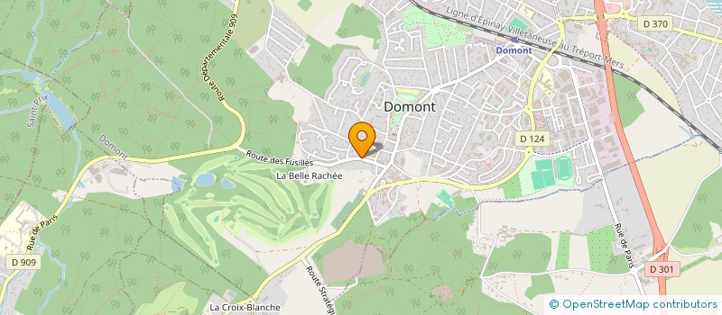 localisation de l'entreprise MADAME MARINE DOMINGOS BERNARDINO  DOMONT