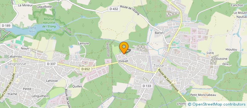 localisation de l'entreprise MADAME MARINE DOTRES  TOSSE