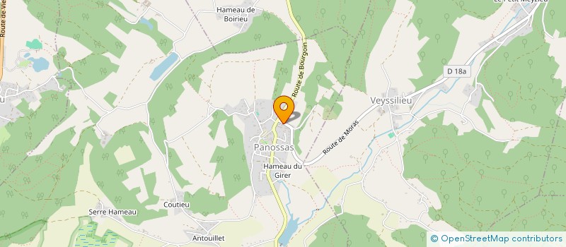 localisation de l'entreprise MADAME MARINE DOURLIES  PANOSSAS