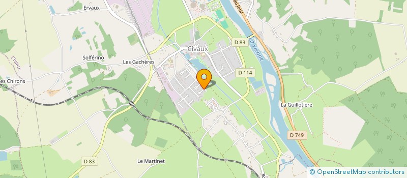 localisation de l'entreprise MADAME MARINE DROUILLARD à CIVAUX