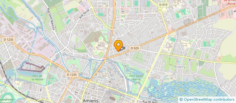 localisation de l'entreprise MADAME MARINE DRUART à AMIENS