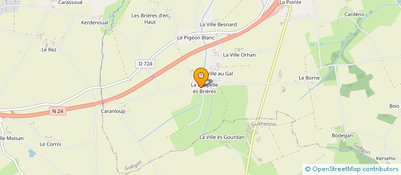 localisation de l'entreprise MADAME MARINE DUAULT  PLOERMEL