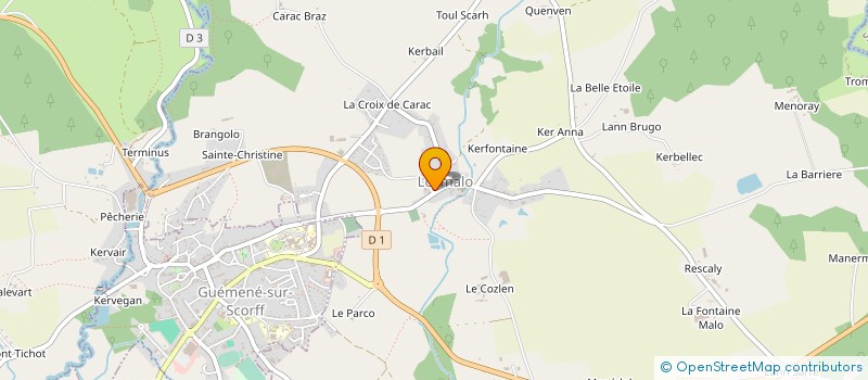 localisation de l'entreprise MADAME MARINE DUBOCQ  LOCMALO