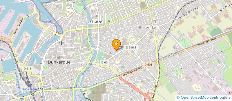 localisation de l'entreprise MADAME MARINE DUCHEMIN à DUNKERQUE