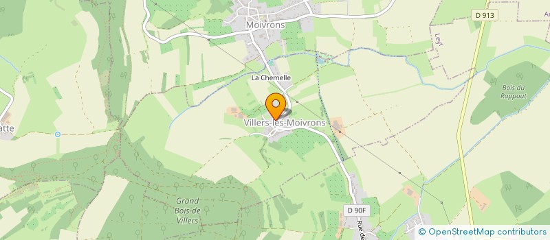 localisation de l'entreprise MADAME MARINE DUCHENE  VILLERS-LES-MOIVRONS