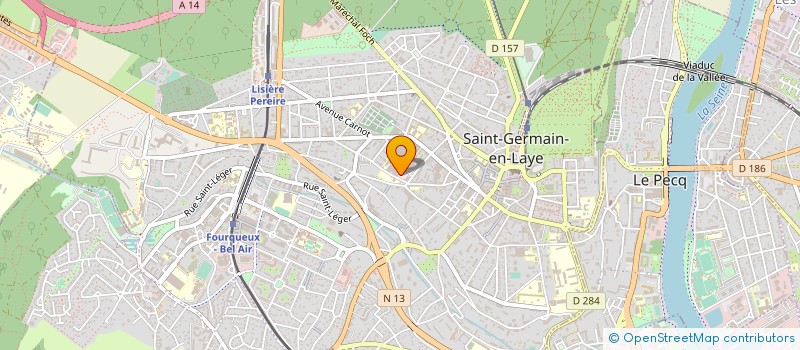 localisation de l'entreprise MADAME MARINE DUCLERT à SAINT-GERMAIN-EN-LAYE