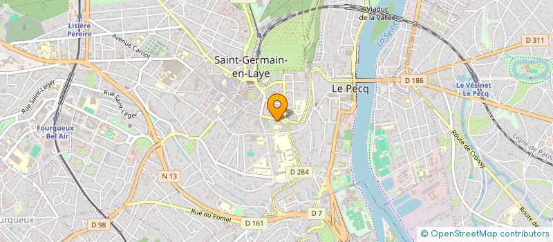 localisation de l'entreprise MADAME MARINE DUCLOS  SAINT-GERMAIN-EN-LAYE