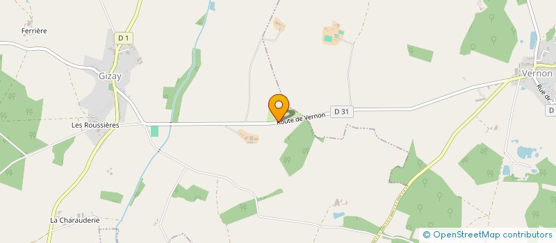 localisation de l'entreprise MADAME MARINE DUCLY  GIZAY