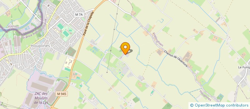 localisation de l'entreprise MADAME MARINE DUCROQUET  HOUPLINES