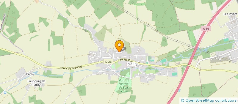 localisation de l'entreprise MADAME MARINE DUEZ  NAILLY