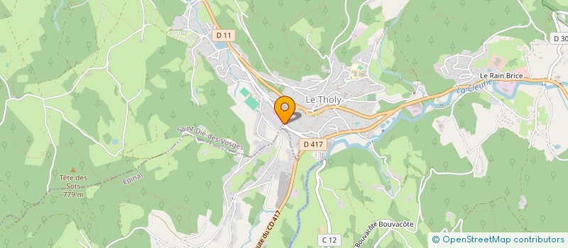 localisation de l'entreprise MADAME MARINE DUGOURD  LE THOLY